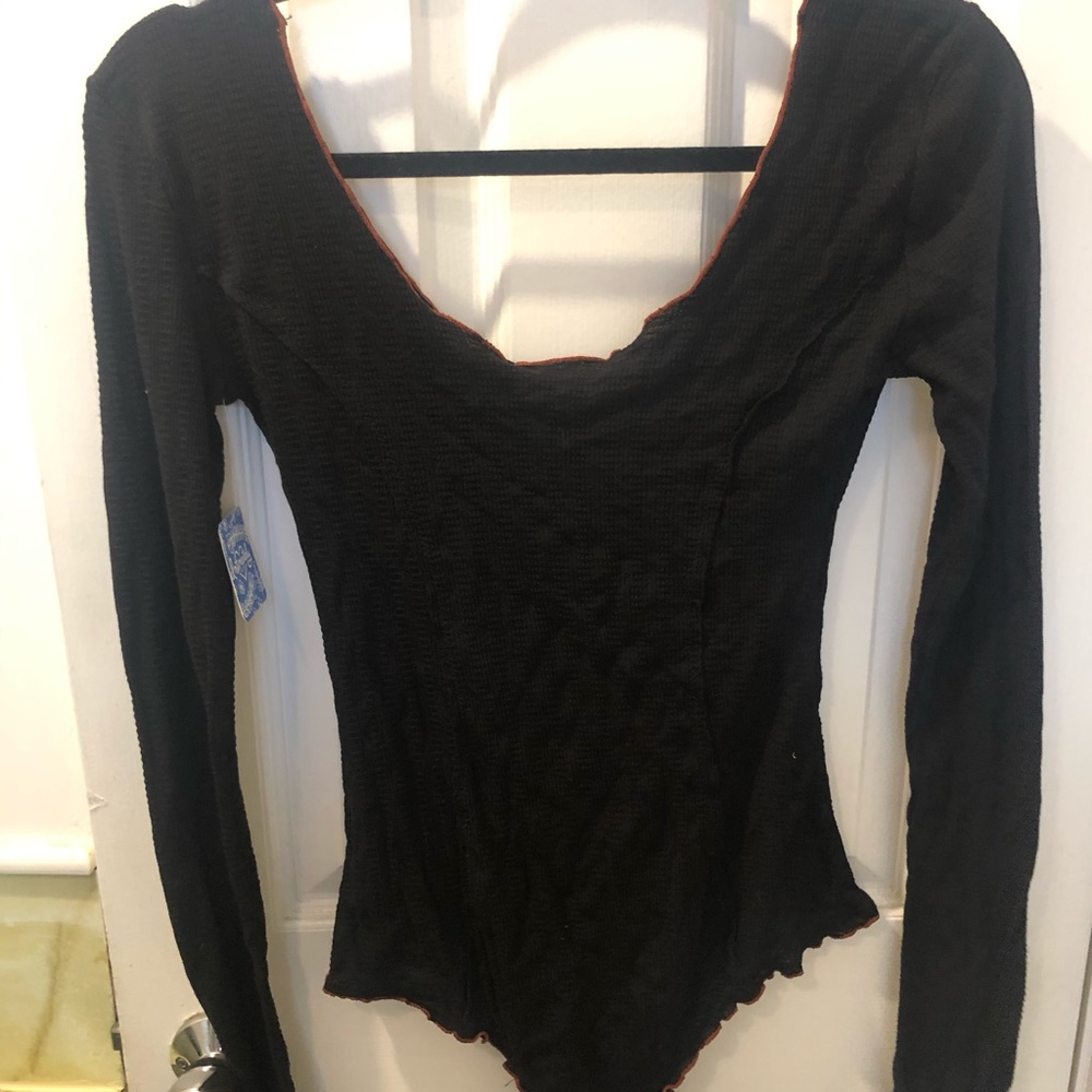 Free People Nikita Long Sleeve Bodysuit